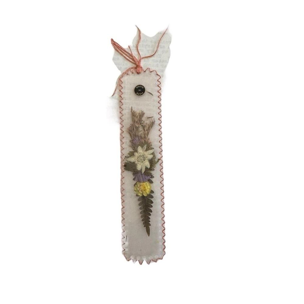 VTG Souvenir Bookmark Made in Austria Library Bookworm Gift Idea Großglockner
